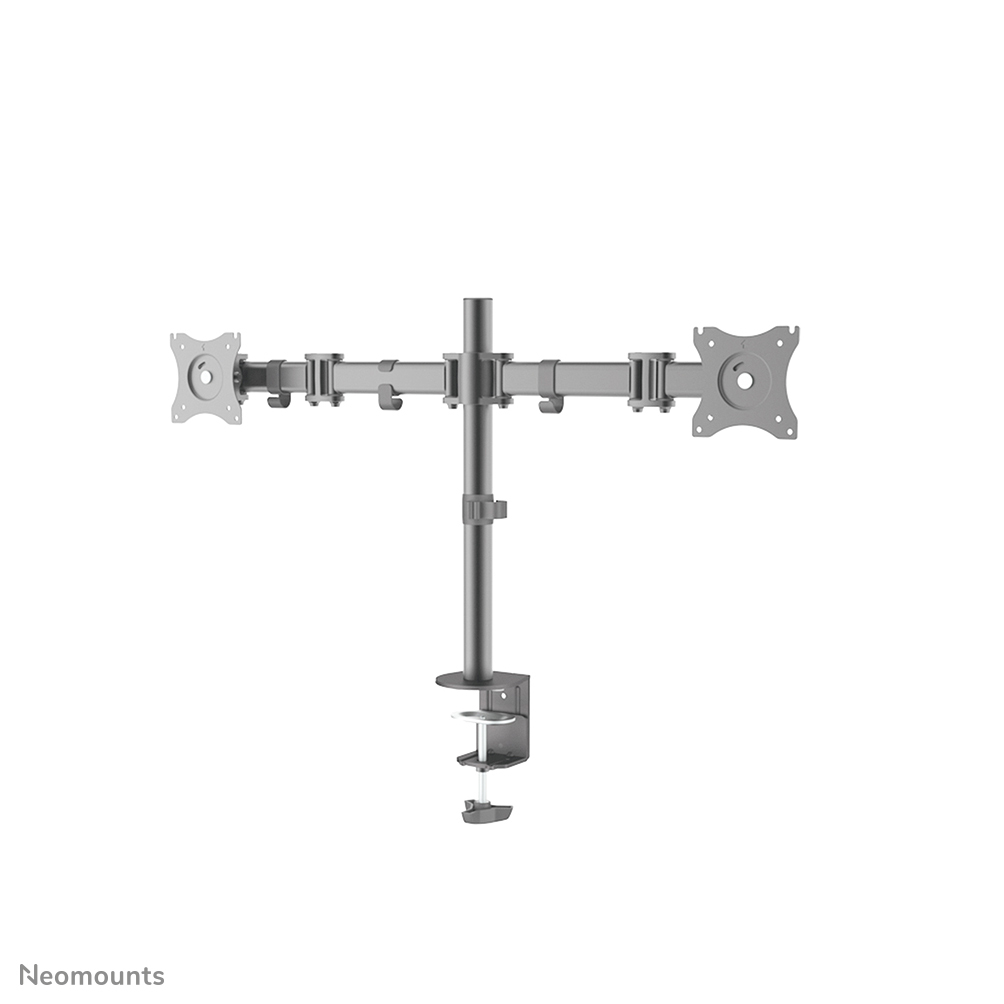 Monitorarme, Dual-Monitor-Halter, VESA-Befestigung, verstellbarer Arm, Klemmfuß