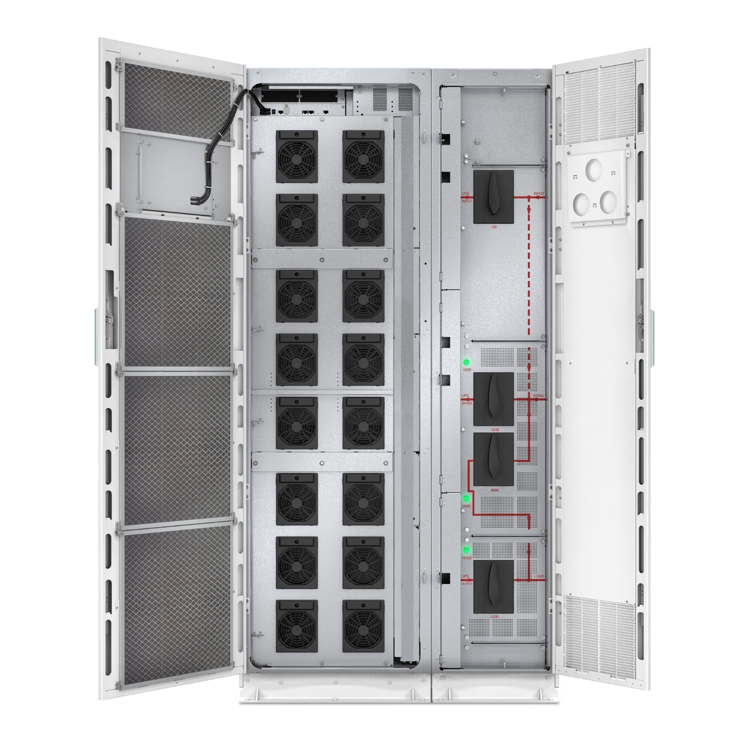APC Galaxy VM 200 kVA UPS Parallel 400-400 V with Backfeed protection, Start up 5x8