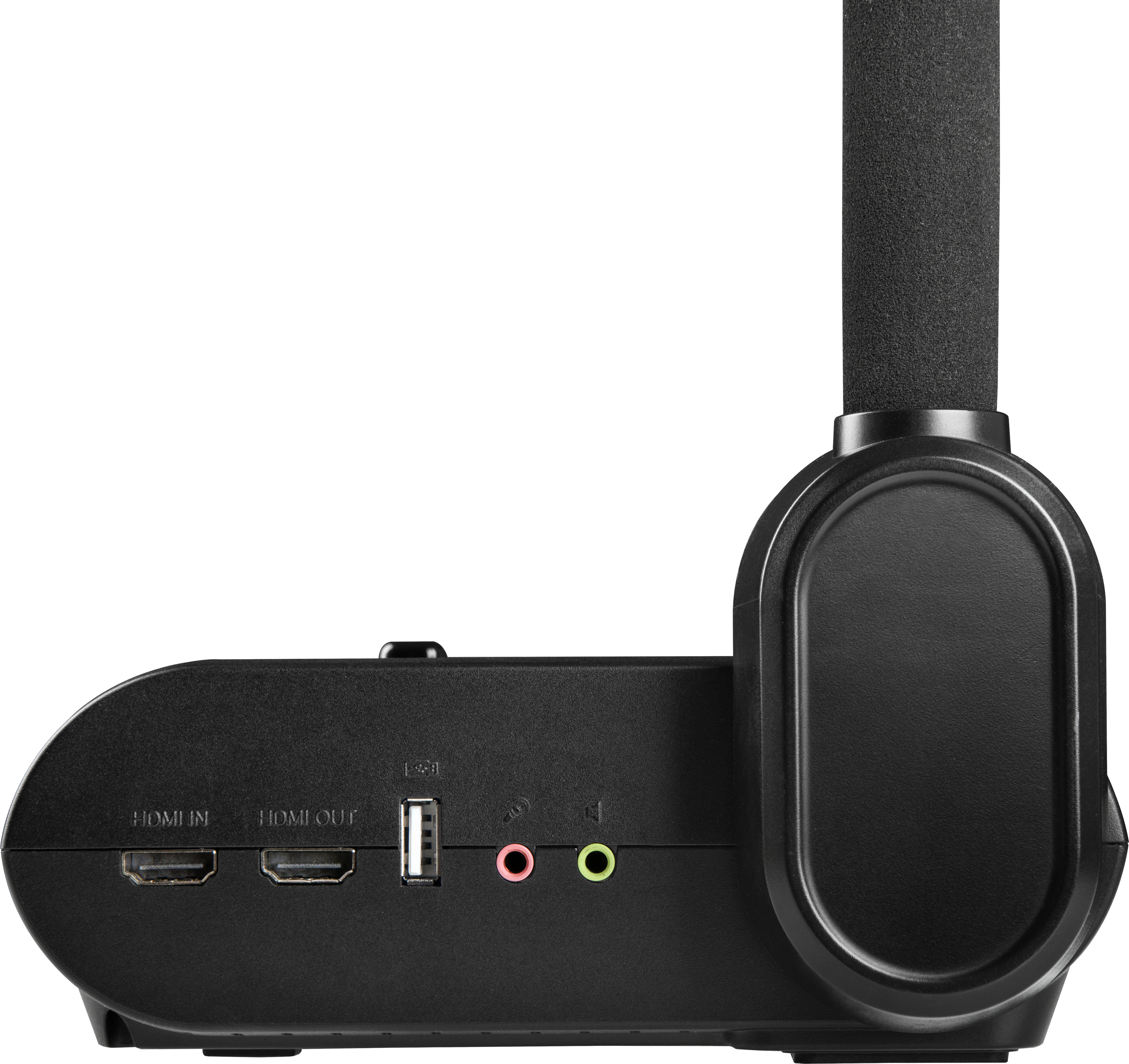 Kopfhörer, Audio, Headset, USB-Anschluss, linke Seite Anschlüsse