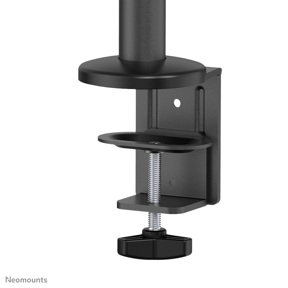 Neomounts Monitor-Tischhalterung - Klemme /Bolzen - 8 kg - 43,2 cm (17") - 68,6 cm (27") - 100 x 100 mm - Schwarz