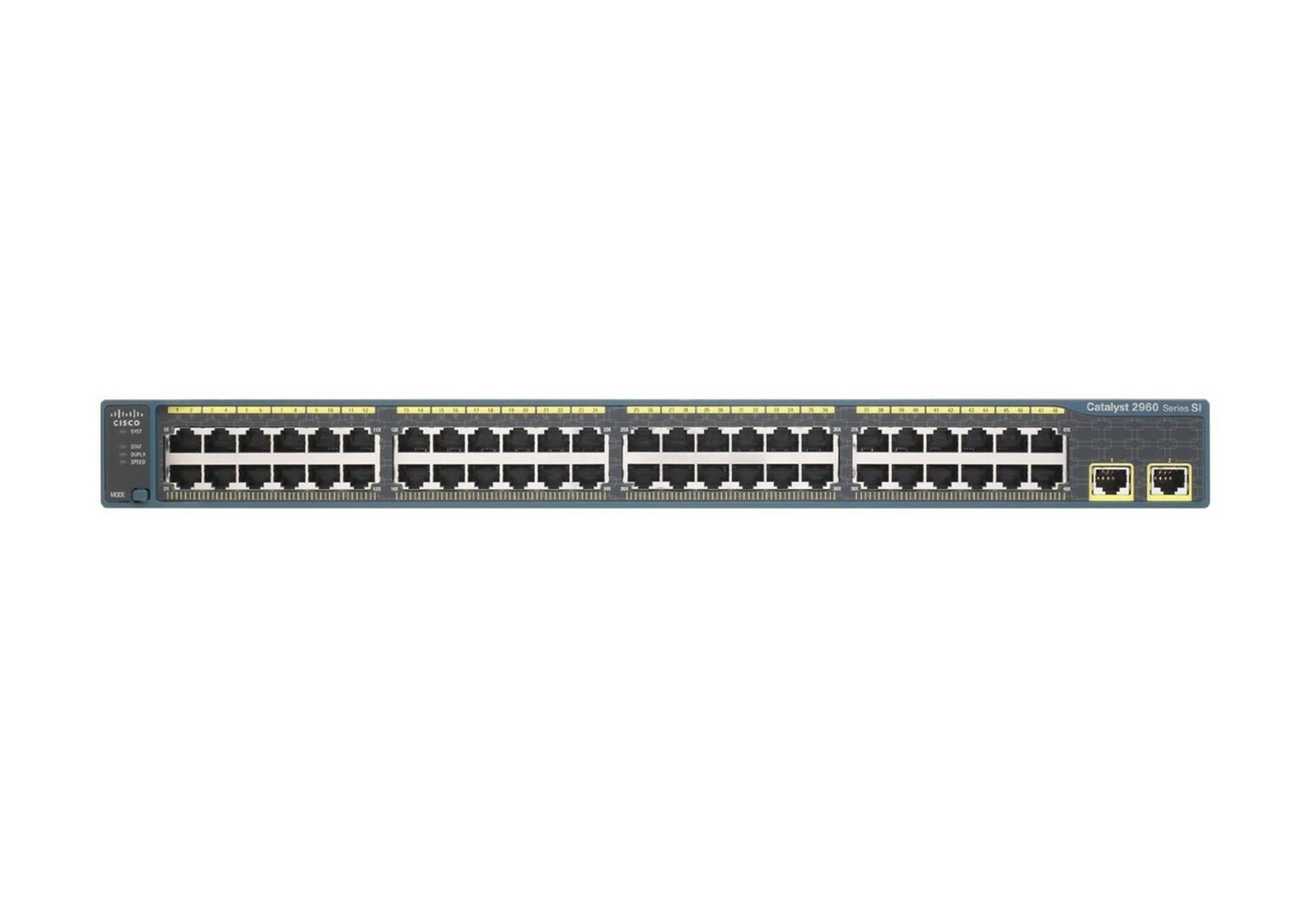 Cisco Switch WS-C2960X-48LPD-L  48x 10/100/1000 + 2xSFP+
