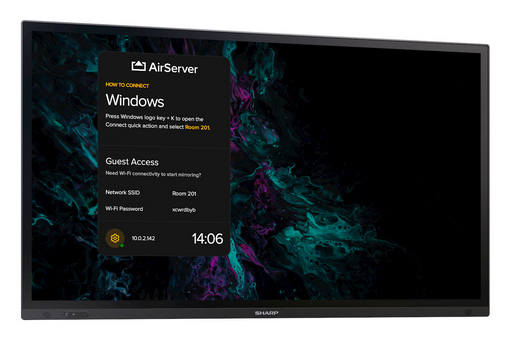 Fernseher, Flachbildschirm, schwarzer Rahmen, Breitbild