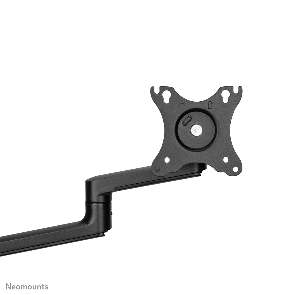 Neomounts Monitor-Tischhalterung - Klemme /Bolzen - 8 kg - 43,2 cm (17") - 68,6 cm (27") - 100 x 100 mm - Schwarz