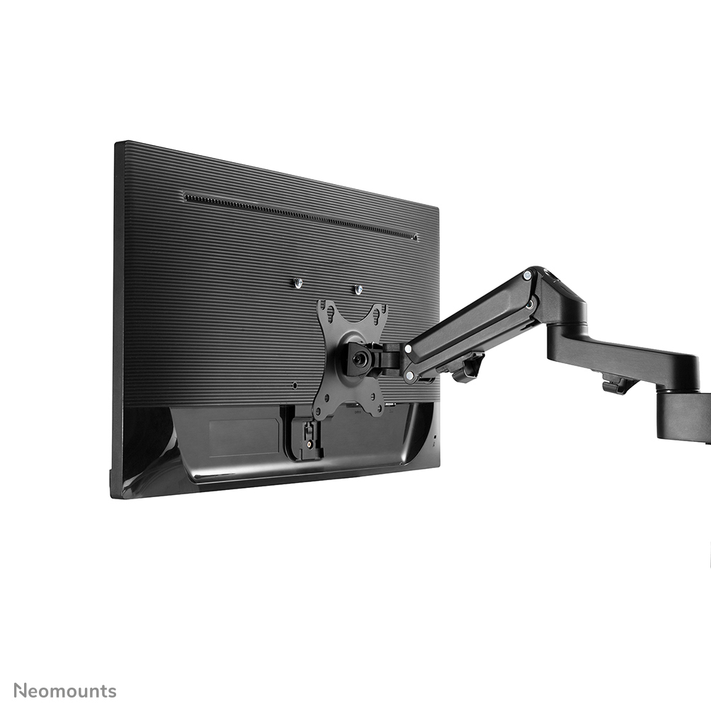 Neomounts Monitor-Tischhalterung - Klemme /Bolzen - 7 kg - 43,2 cm (17 Zoll) - 68,6 cm (27 Zoll) - 100 x 100 mm - Schwarz