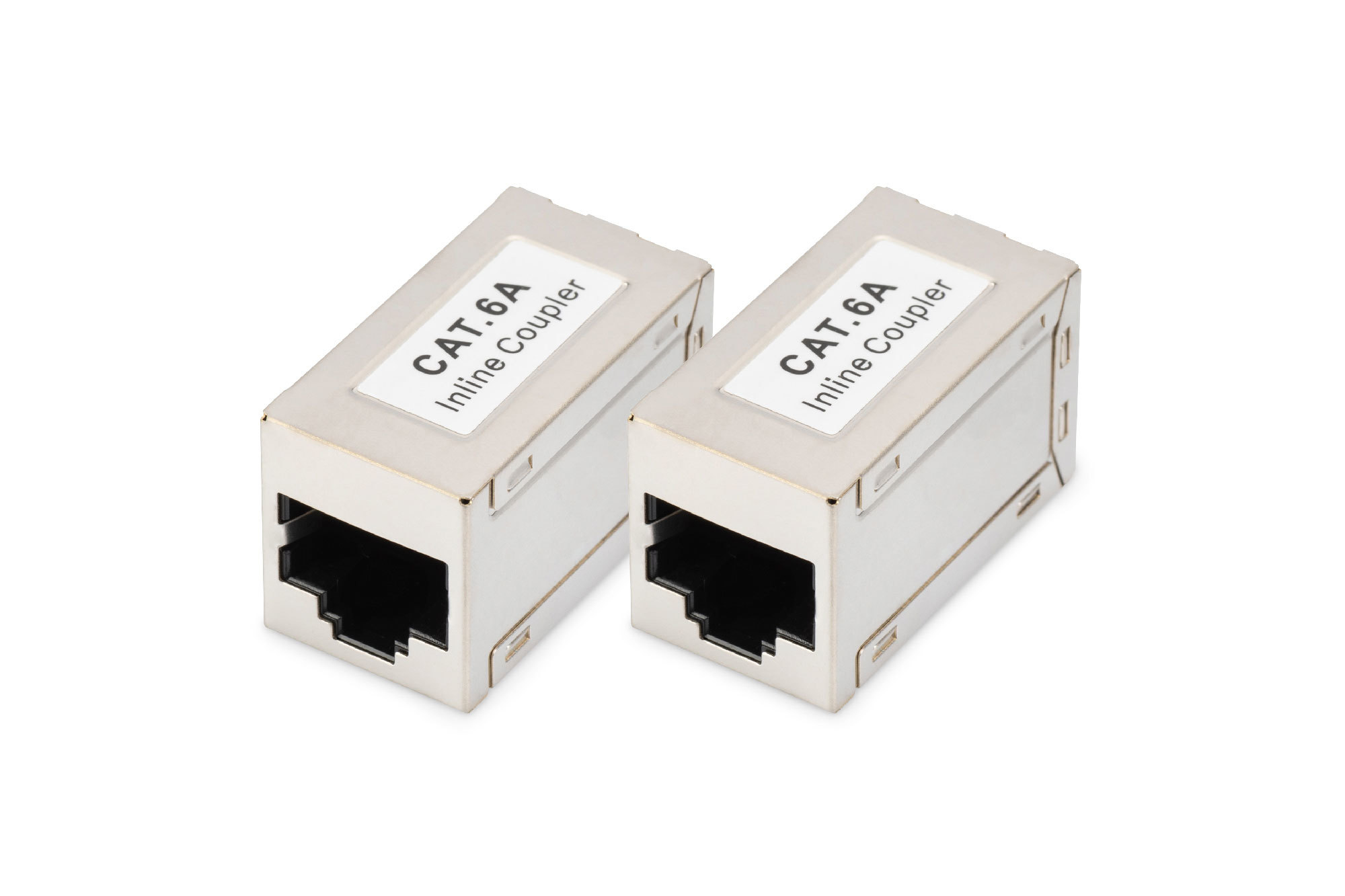 DIGITUS DN-93905-2 CAT 6A Modulare Kupplung, geschirmt - 2 Stk. DIGITUS DN-93905-2 CAT 6A Modulare Kupplung, geschirmt - 2 Stk.
