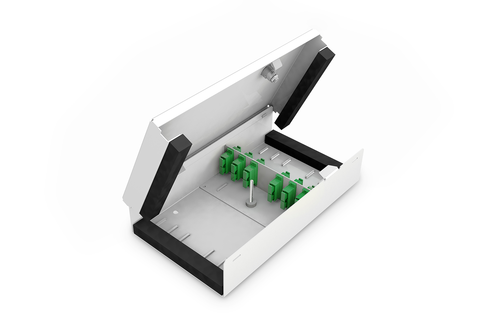 DIGITUS DN-96800S-2 LWL Unibox zur Wandmontage, Kompakt DIGITUS DN-96800S-2 LWL Unibox zur Wandmontage, Kompakt