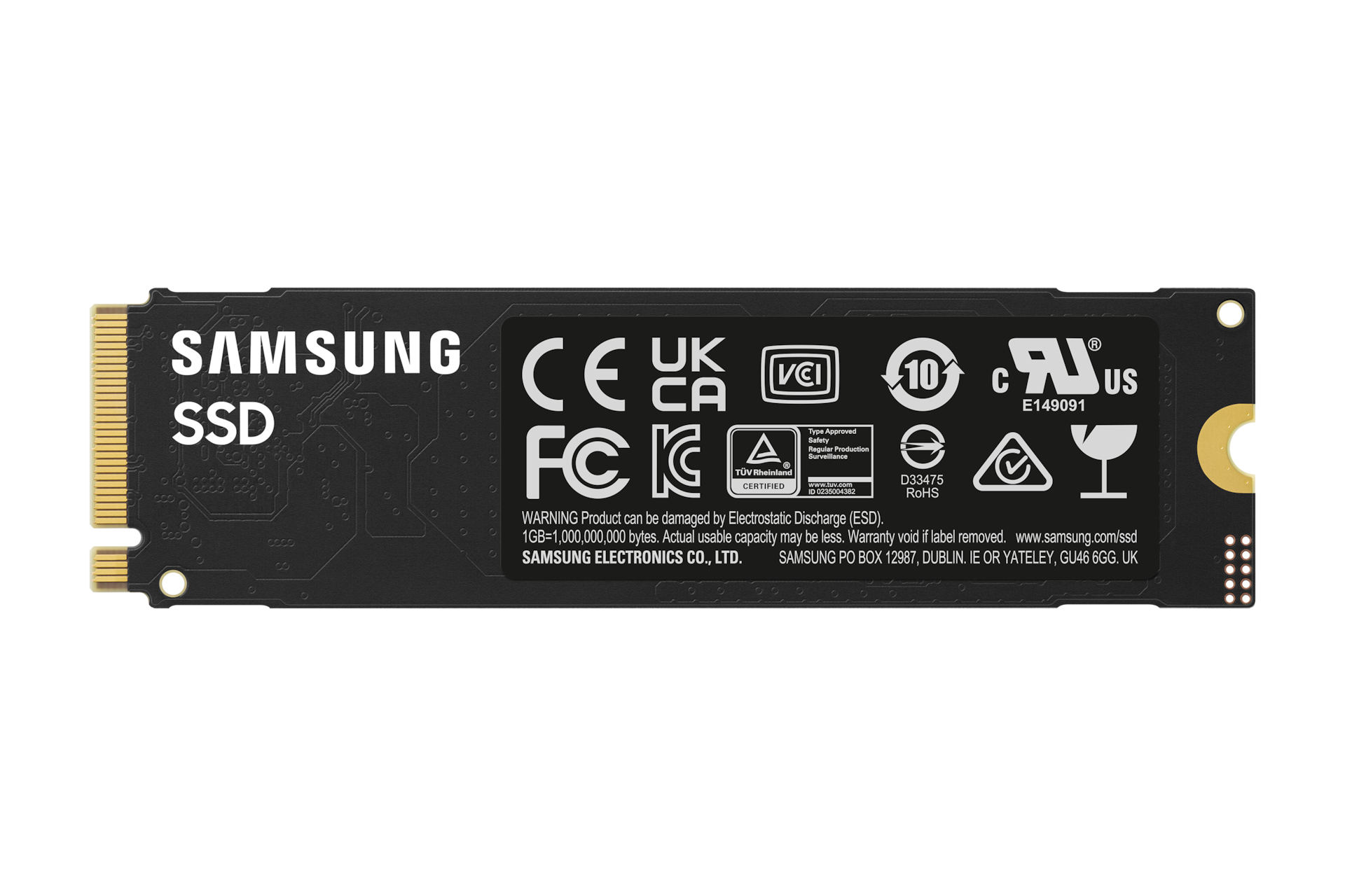 SSD Samsung M.2 2280 990 EVO Plus 2 TB PCIe 4.0 x4 (MZ-V9S2T0BW) Computerausrüstung, Elektronik, Hardware, Computer, Adapter