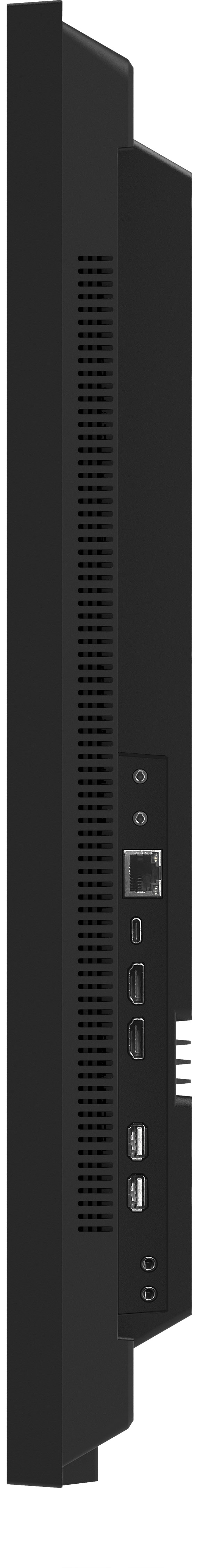 Monitor, HDMI, USB, Ethernet, schwarz