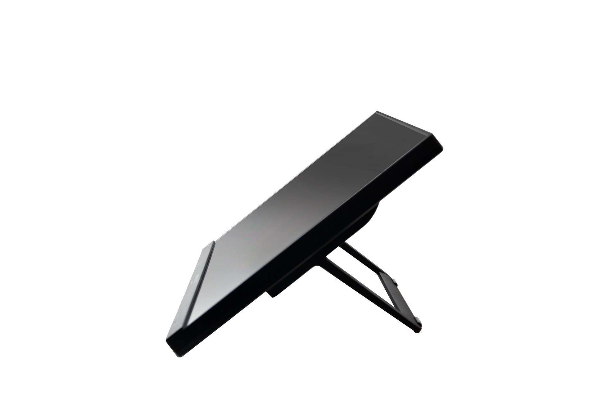 Laptopständer, Schwarz, Klappbar, Verstellbarer Winkel, Metall