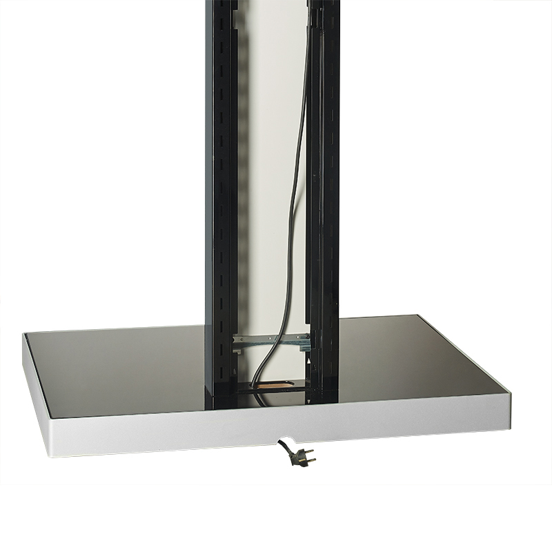 Hagor Info-Tower Dual XL 165,1 cm (65 Zoll) Schwarz