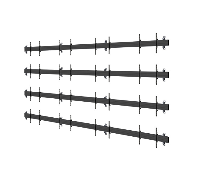 B-TECH SYSTEM X - 217 inch LG LSAC LED Bloc Ultimate Videowall Display BT9340-LG-LSAC-4X4/B Schwert, Waffe