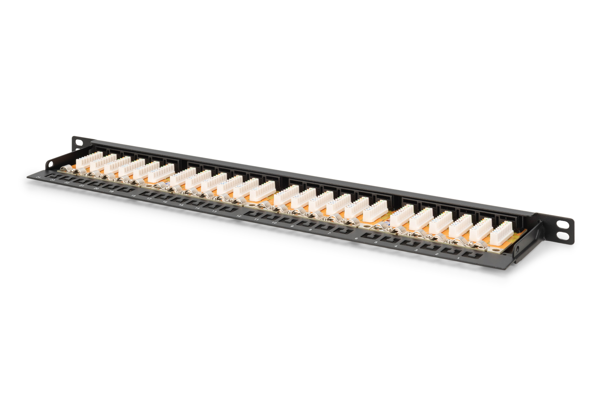 DIGITUS DN-91624U-SL-SH CAT 6, Class E High Density Patch Panel, ungeschirmt DIGITUS DN-91624U-SL-SH CAT 6, Class E High Density Patch Panel, ungeschirmt