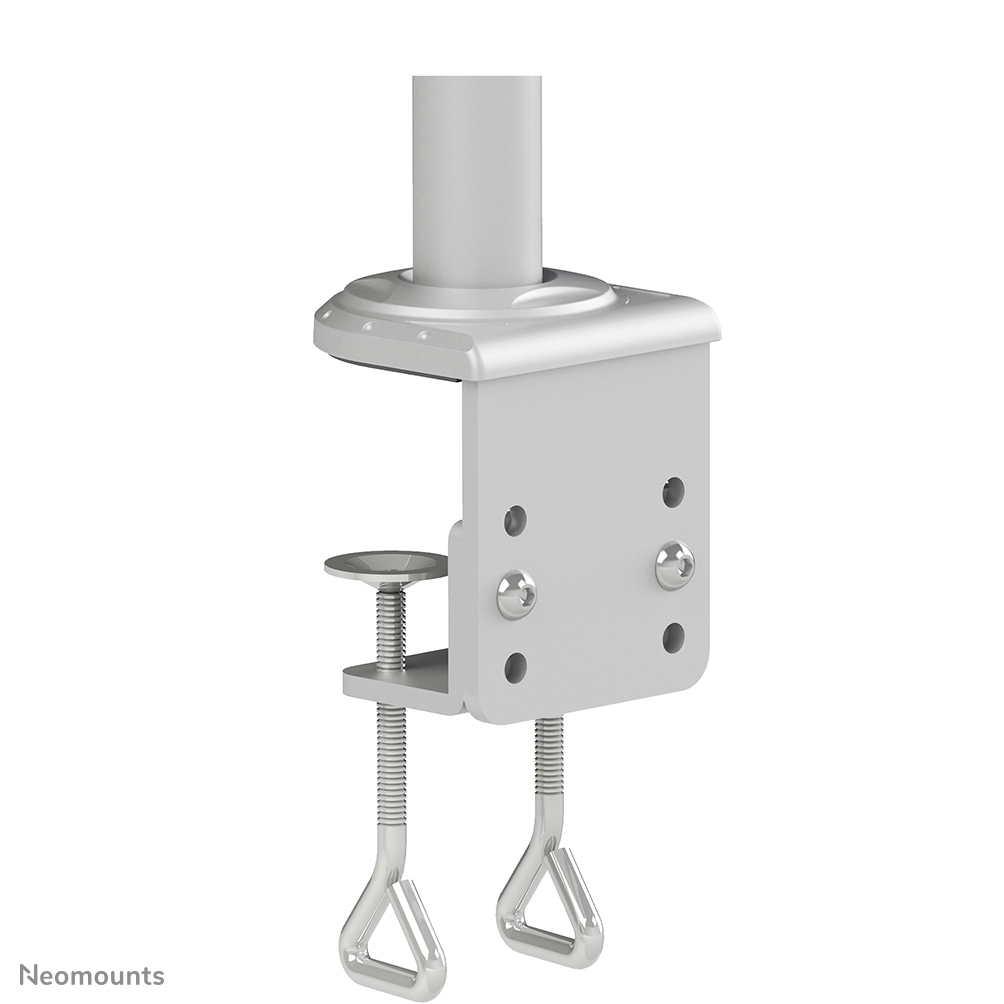 Neomounts Monitor-Tischhalterung - Klemme - 6 kg - 35,6 cm (14 Zoll) - 68,6 cm (27 Zoll) - 100 x 100 mm - Silber
