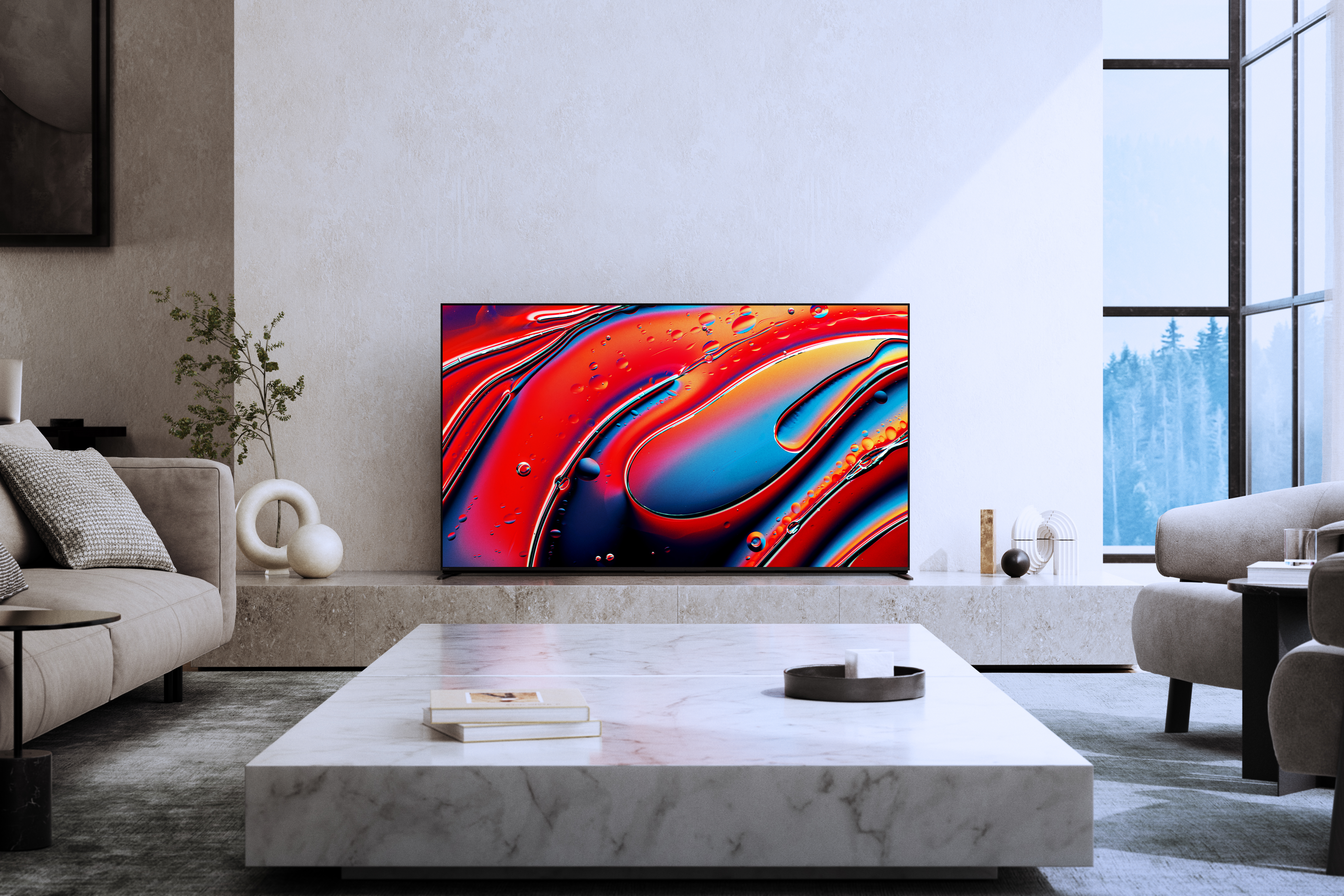 Sony Display 75" 4K QLED XR Mini-LED Tuner w/3yr PS FWD-75XR90