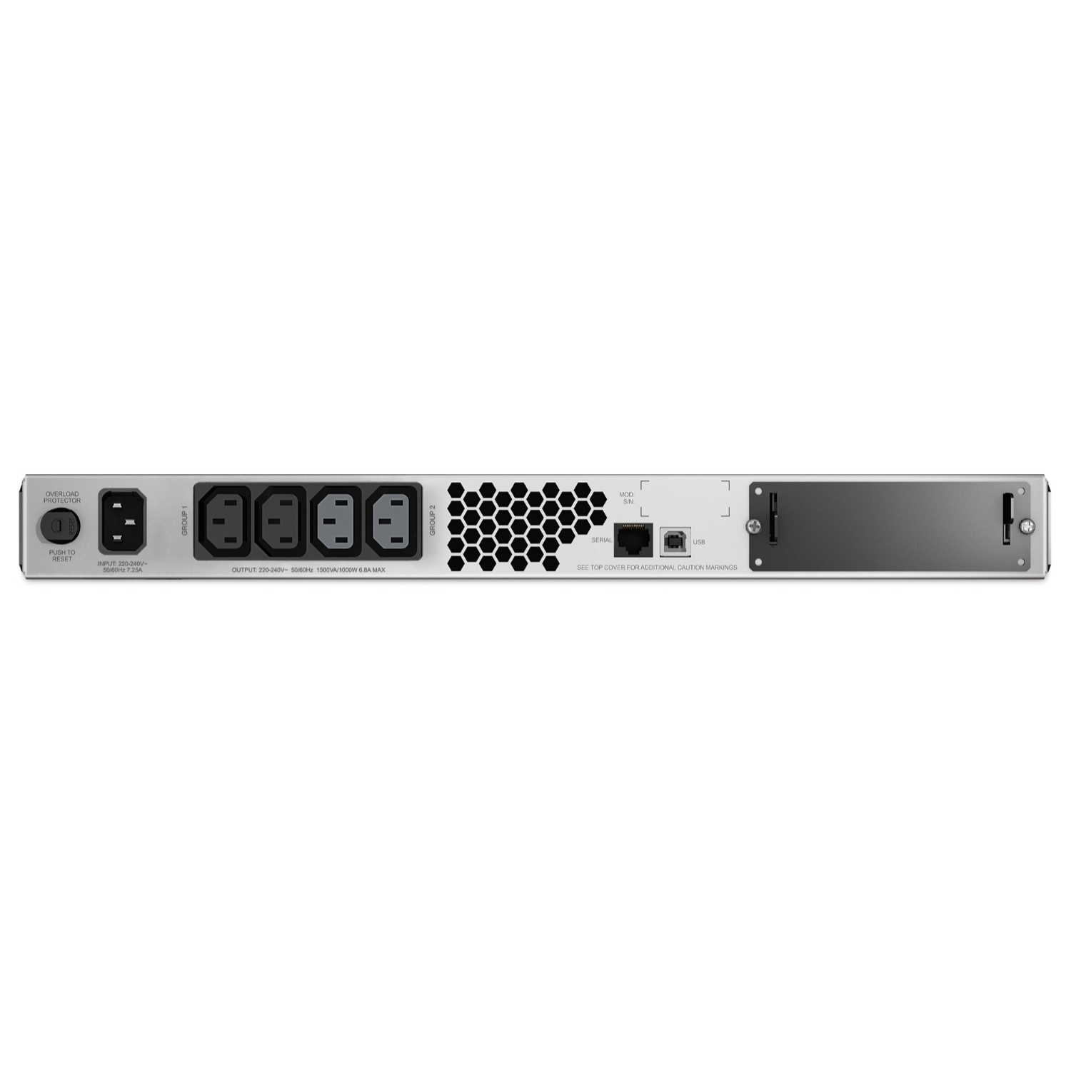APC SMT1500RMI1U - Smart-UPS 1500VA LCD RM 1U 230V