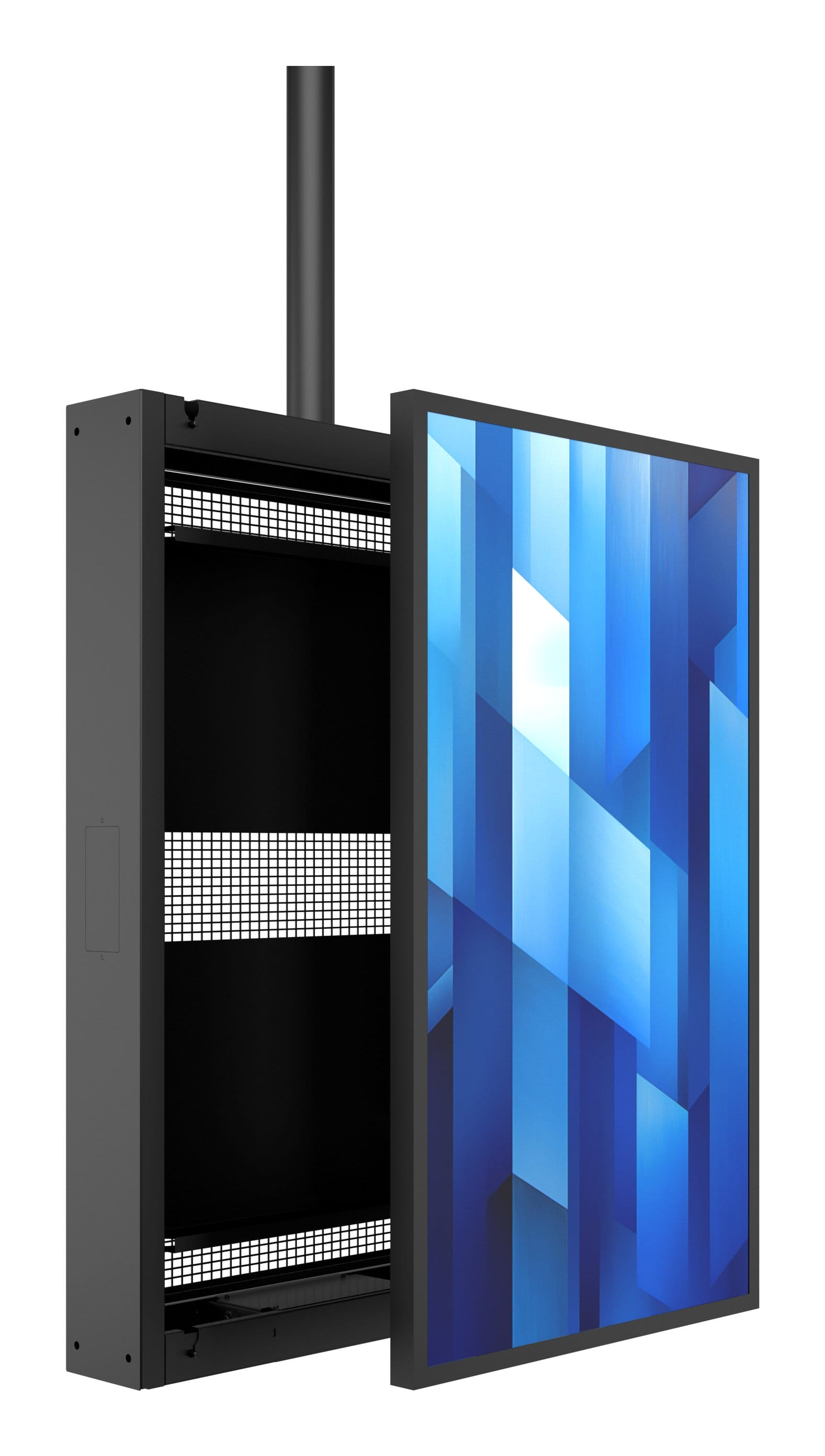 HAGOR Z Samsung QB/QM 32-43“ Portrait Adapterplatte Computerausrüstung, Elektronik, Hardware, Überwachen, Bildschirm