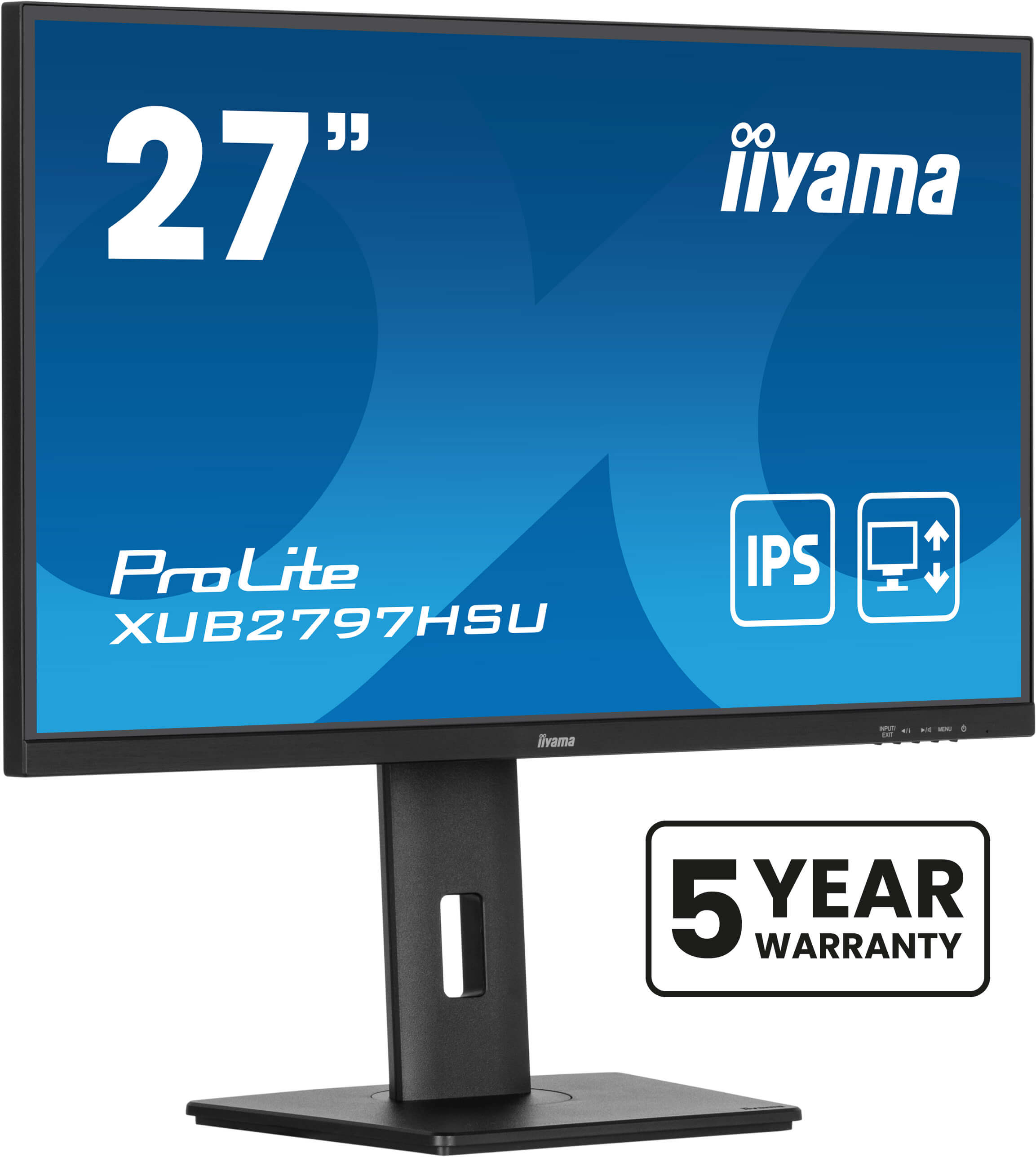 IIYAMA Monitor XUB2797HSU-B2 inkl. 5 Jahre Hersteller-Garantie Computerausrüstung, Überwachen, Bildschirm, FERNSEHER