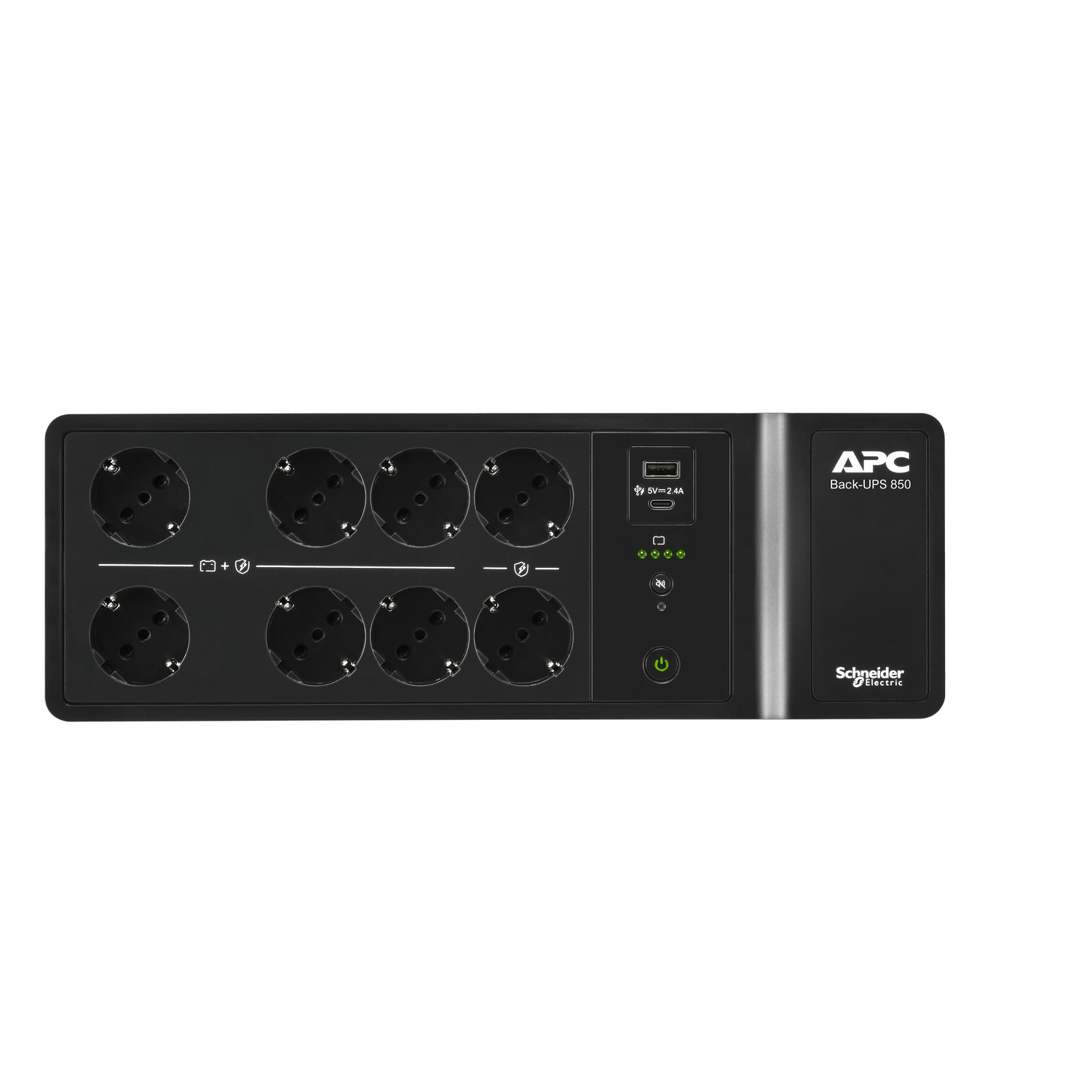 Laufwerk, Stromverteiler, Power-Strip, Schalter, USB-C Port