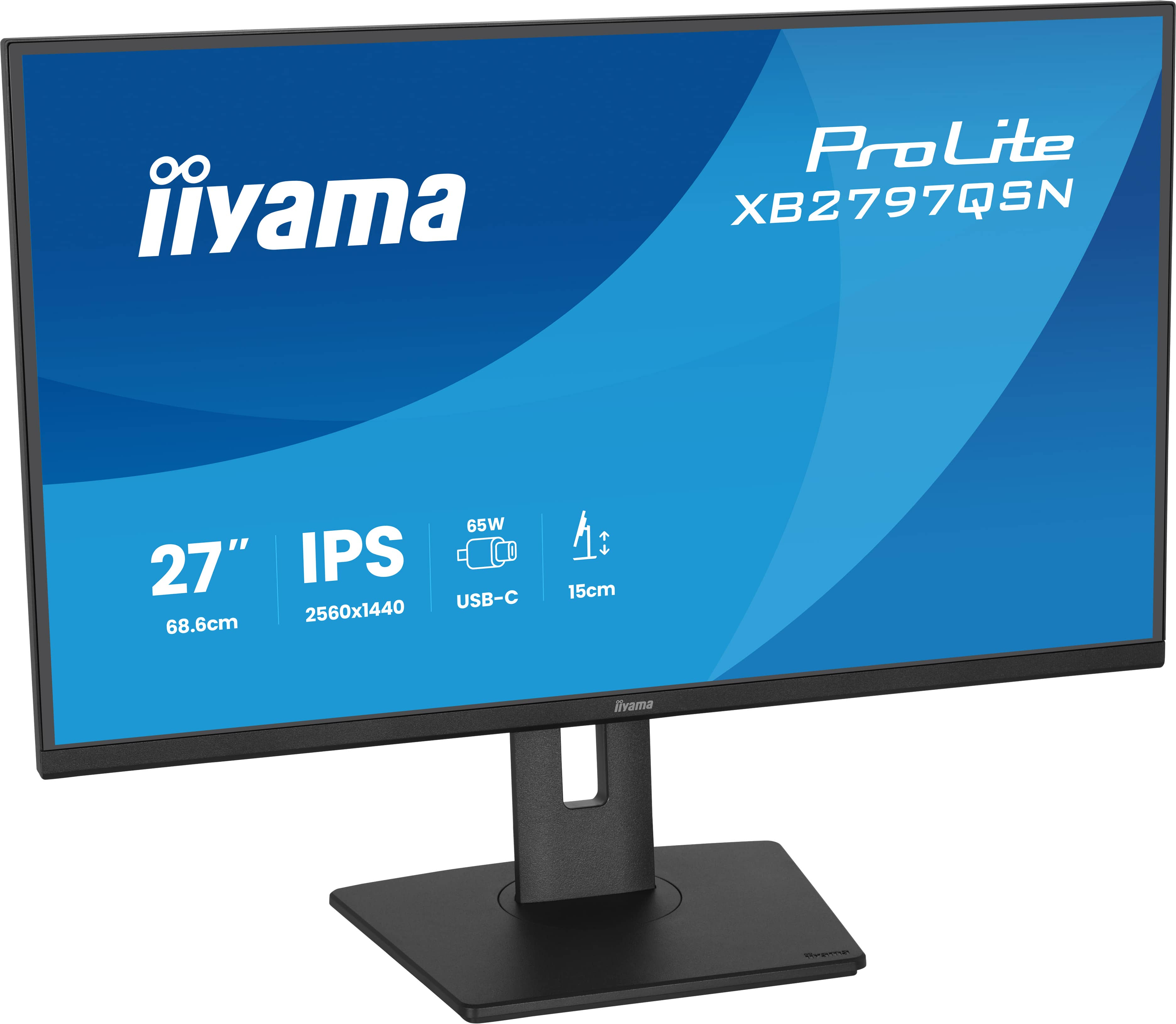 27 Zoll, IPS-Panel, USB-C, Monitorständer, 27 Zoll Monitor