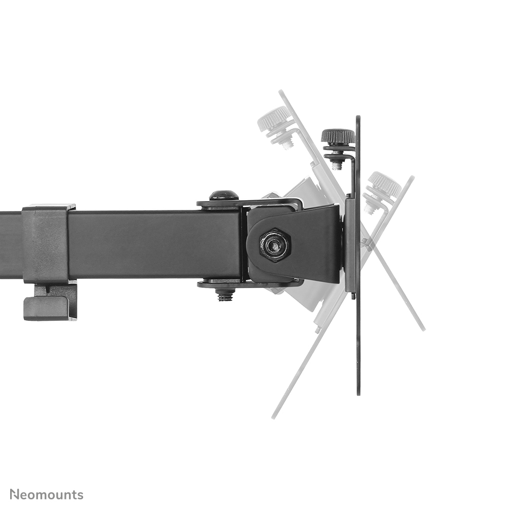 Neomounts Monitor-Tischhalterung - Klemme /Bolzen - 8 kg - 25,4 cm (10 Zoll) - 81,3 cm (32 Zoll) - 100 x 100 mm - Schwarz