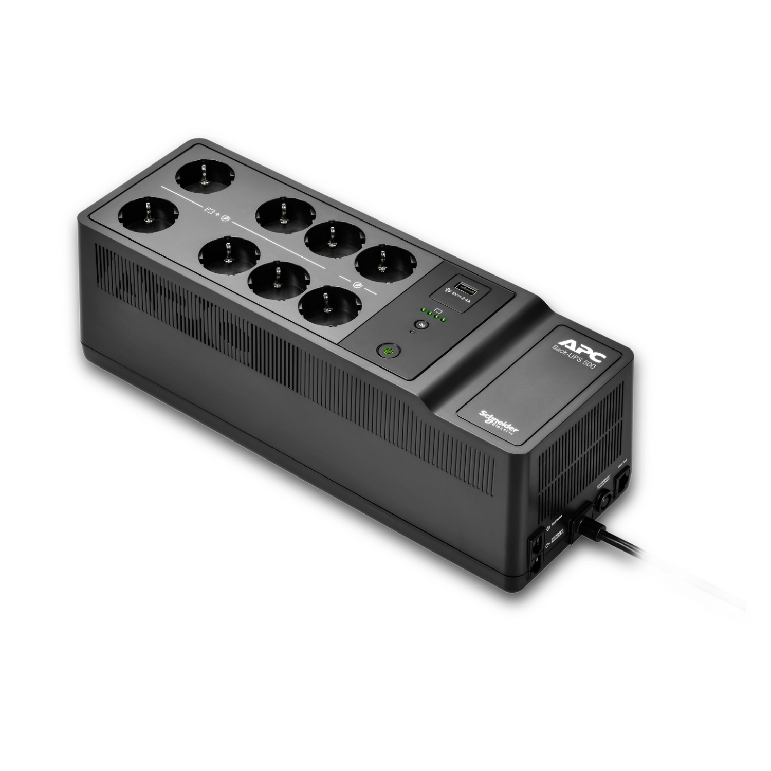 USV, Power Strip, Surge Protector, 8-Outlet, USB Port