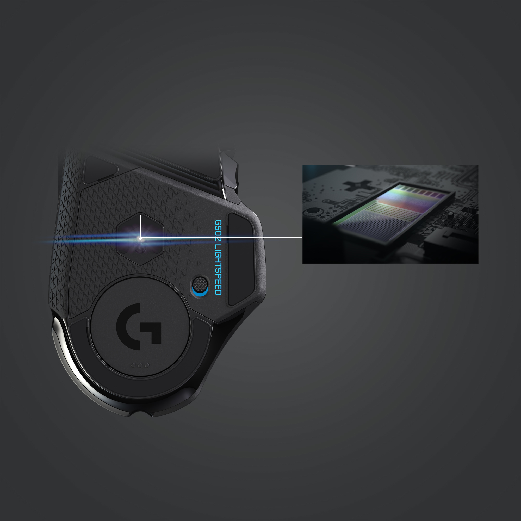 Logitech Maus G502 Gaming Mouse  optisch - 11 Tasten - kabellos