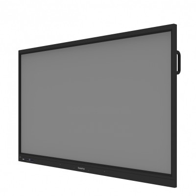 Interaktives Display, Touchscreen, Schwarzer Rahmen, Flachbildschirm, Wandhalterung