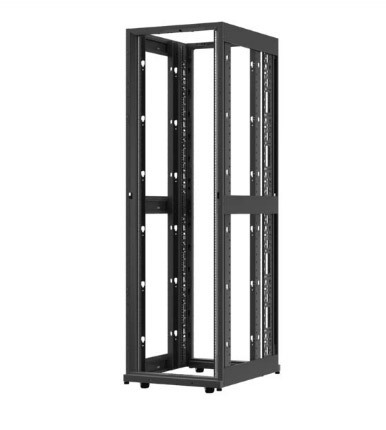 APC NetShelter AV 42U 600mm Wide x 825mm Deep Enclosure 10-32 Threaded Rails No Sides/Roof/Doors Black APC NetShelter AV 42U 600mm Wide x 825mm Deep Enclosure 10-32 Threaded Rails No Sides/Roof/Doors Black