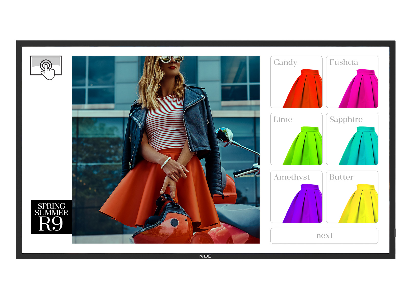 NEC Large Format Display ME431 IR-2
