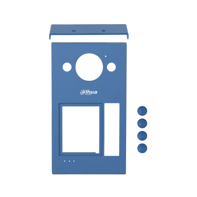Dahua CCTV Intercoms Video Door Phone, DHI-VTM57, Accessories of Villa Door Station (Casing+ rain cover+ button cap + screw hole sticker)-dark blue Elektronik, Handy, Telefon