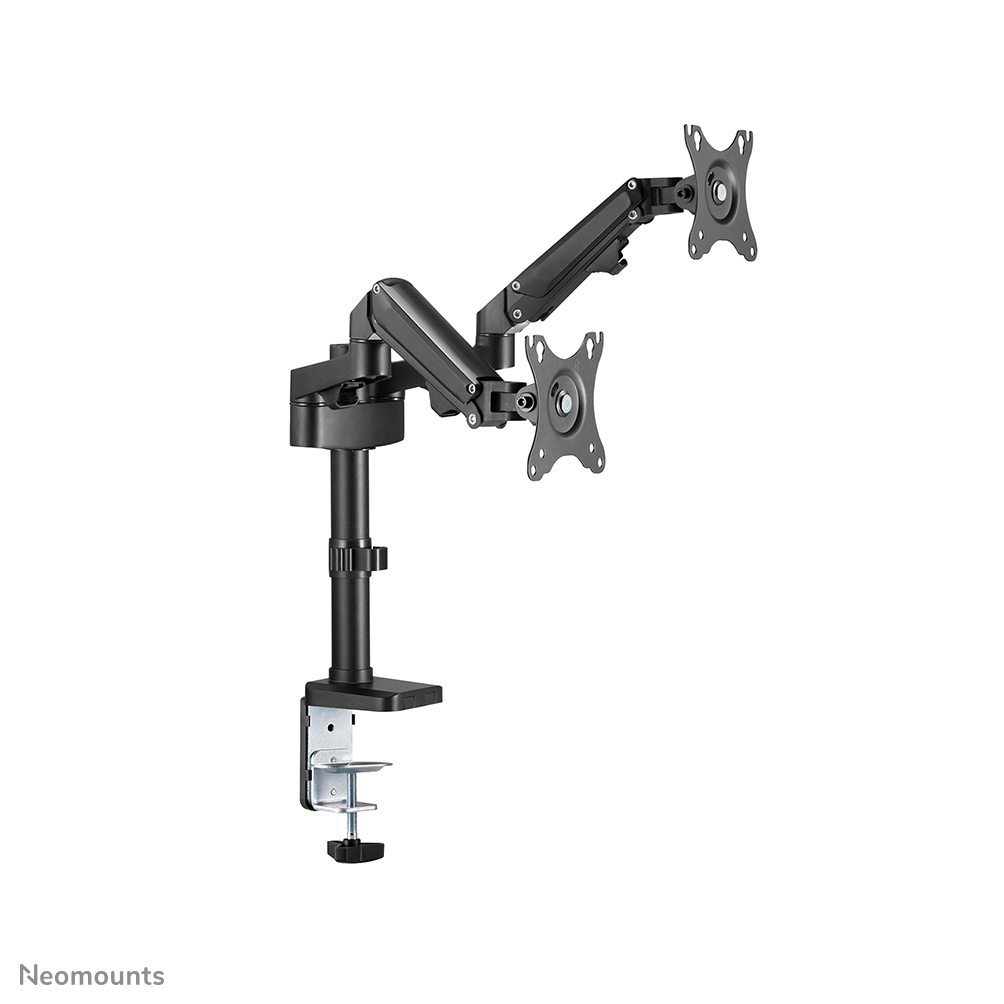 Neomounts Monitor-Tischhalterung - Klemme /Bolzen - 7 kg - 43,2 cm (17 Zoll) - 68,6 cm (27 Zoll) - 100 x 100 mm - Schwarz