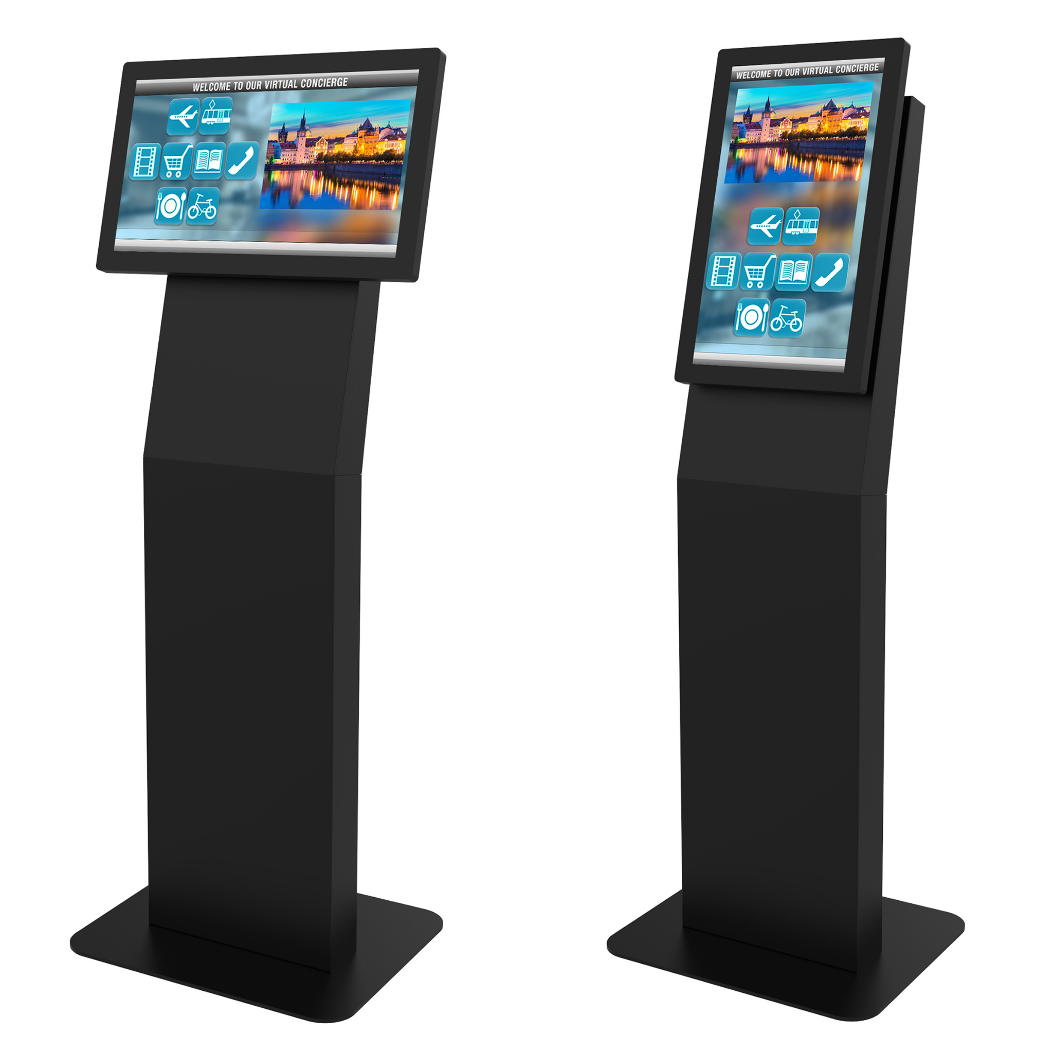 Peerless-AV Kiosk 15” – 32” Landscape/Portrait KIP522-EUK Kiosk, Computerausrüstung, Elektronik, Überwachen, Bildschirm