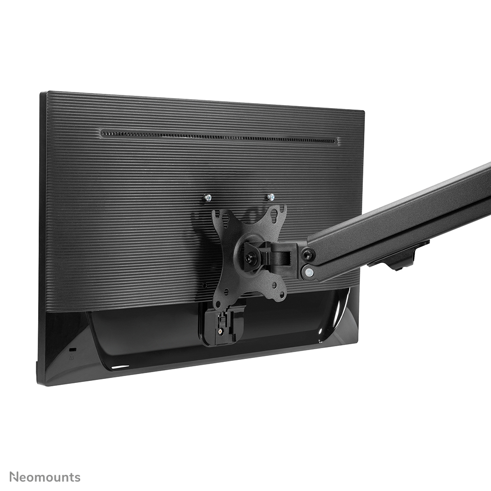 Neomounts Monitor-Tischhalterung - Klemme /Bolzen - 7 kg - 43,2 cm (17 Zoll) - 68,6 cm (27 Zoll) - 100 x 100 mm - Schwarz