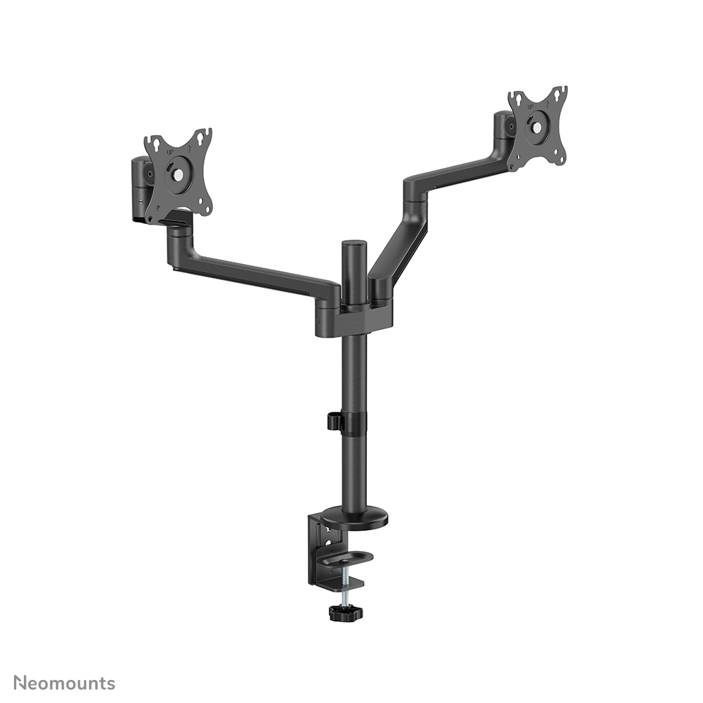 Neomounts Monitor-Tischhalterung - Klemme /Bolzen - 43,2 cm (17") - 68,6 cm (27") - 100 x 100 mm - Höhenverstellung - Schwarz