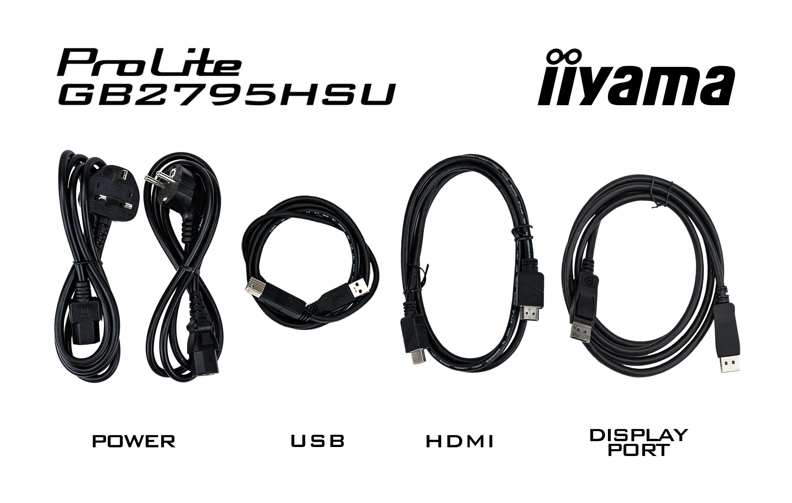 IIYAMA Monitor GB2795HSU-B1 Adapter, Elektronik