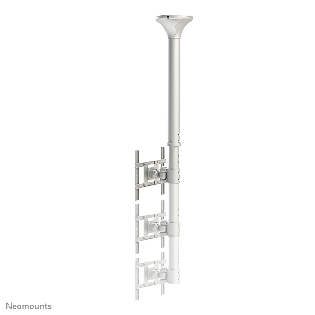 Neomounts Monitor-Deckenhalterung - 101,6 cm (40") - 75 x 75 mm - 200 x 200 mm - 0 - 180 Grad  - 360 Grad  - Silber