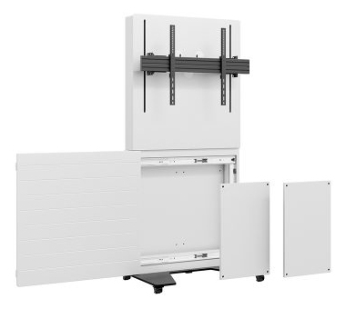 TV-Wandhalterung, Kippbare Halterung, Montagehalter, Wandschrank, Schranktüren