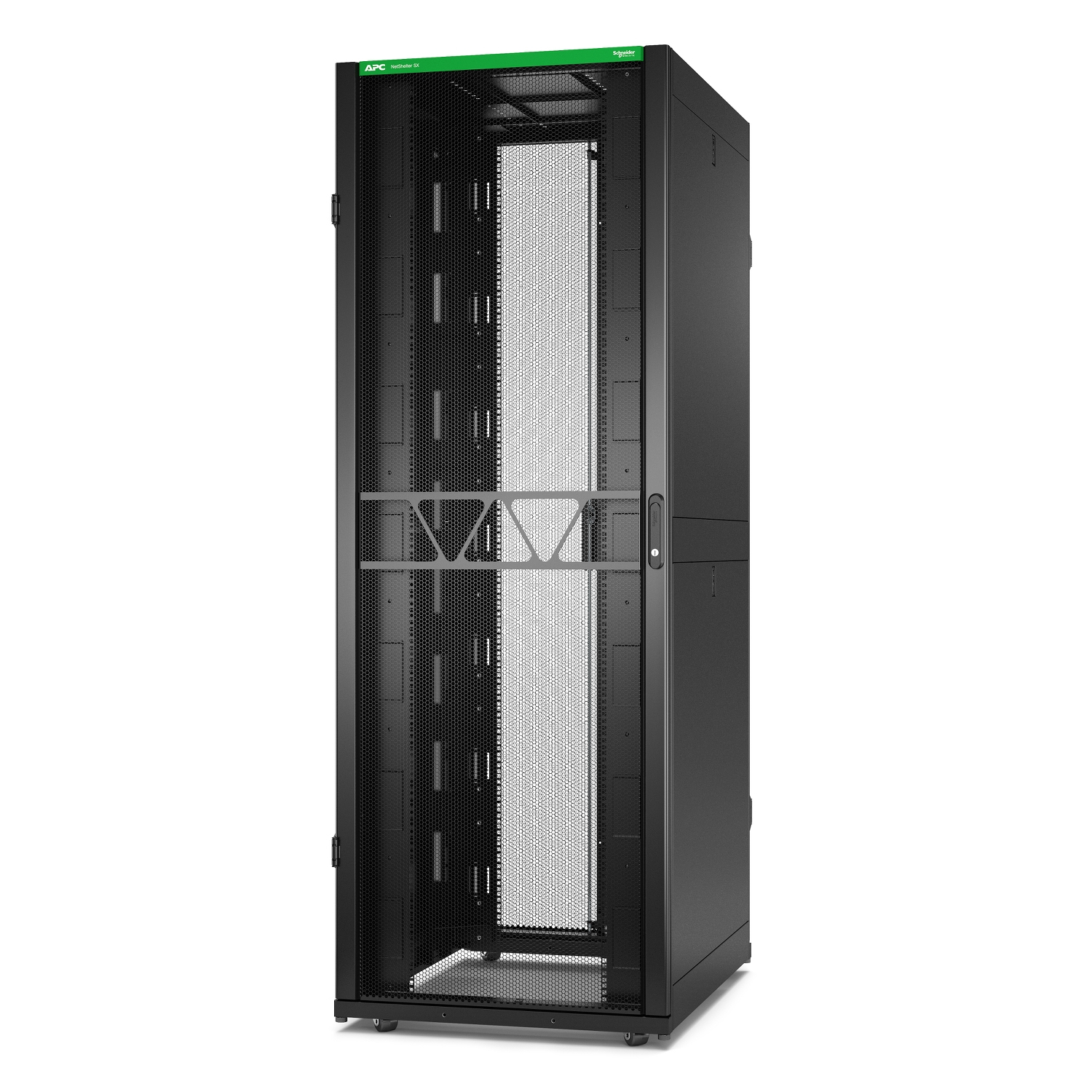 APC NetShelter SX Server Rack Gen 2, 48U, 2258H x 800W x 1070D mm,w/ Side,Black Elektronik, Hardware, Computer, Kabinett, Server