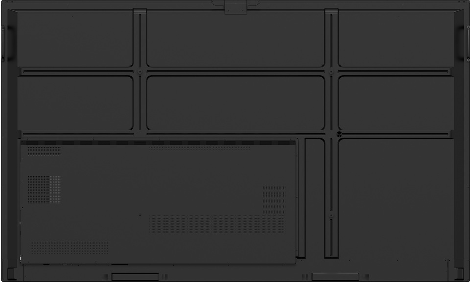 Laptopengehäuse, Unterseite, Belüftungsbereich, Schraubenslots, Magnetverschluss