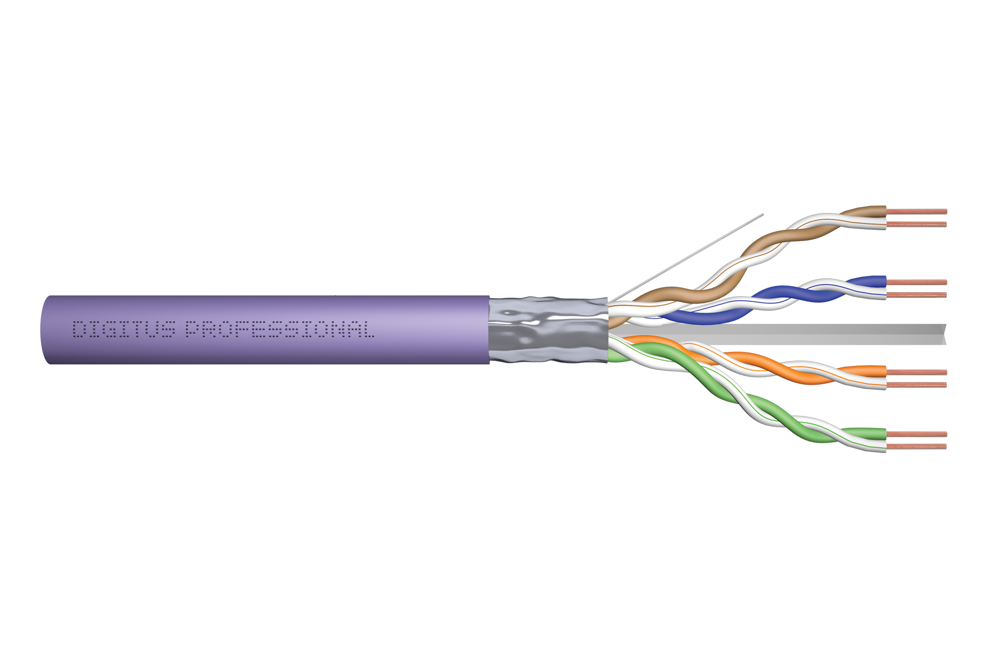 DIGITUS DK-1623-VH-1 Cat.6 F/UTP Verlegekabel, 100 m, Simplex, Eca DIGITUS DK-1623-VH-1 Cat.6 F/UTP Verlegekabel, 100 m, Simplex, Eca