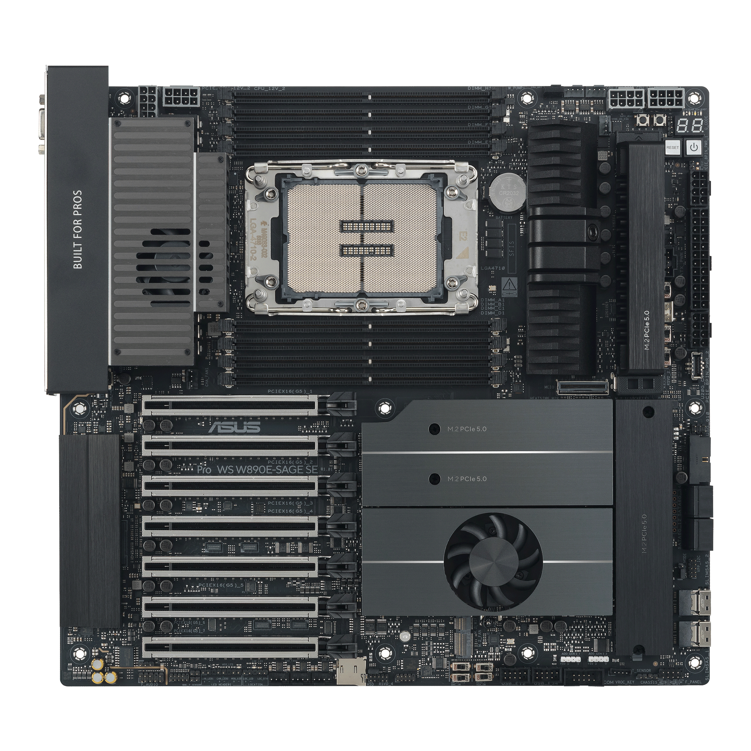 MB ASUS Workstation LGA4710-2 Pro WS W890E-SAGE SE  2x 10GB W890 Chipsatz | 1 x Intel Xeon W3400/2400 (SSI/EEB) ( 7 x PCIe 5.0 slot(s))
