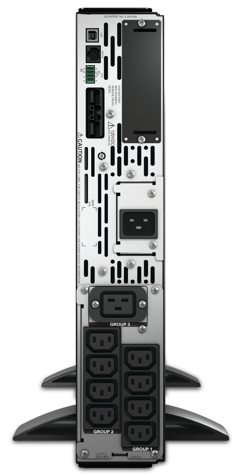APC SMX2200R2HVNC - Smart-UPS X 2200VA Rack/Tower LCD 200-240V mit Network Card