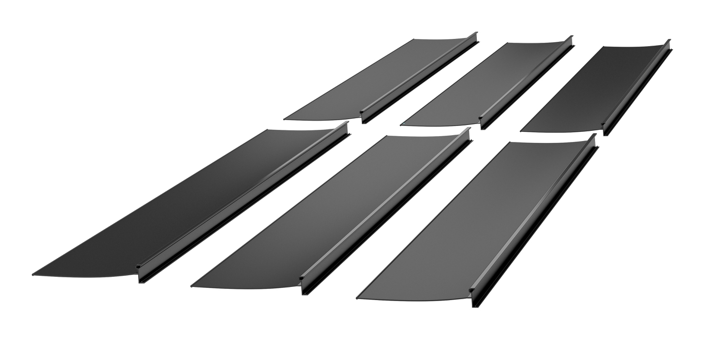 APC Cabinet Seal Coextrusion 1000 mm x6 Black Maschine, Rampe, Aluminium