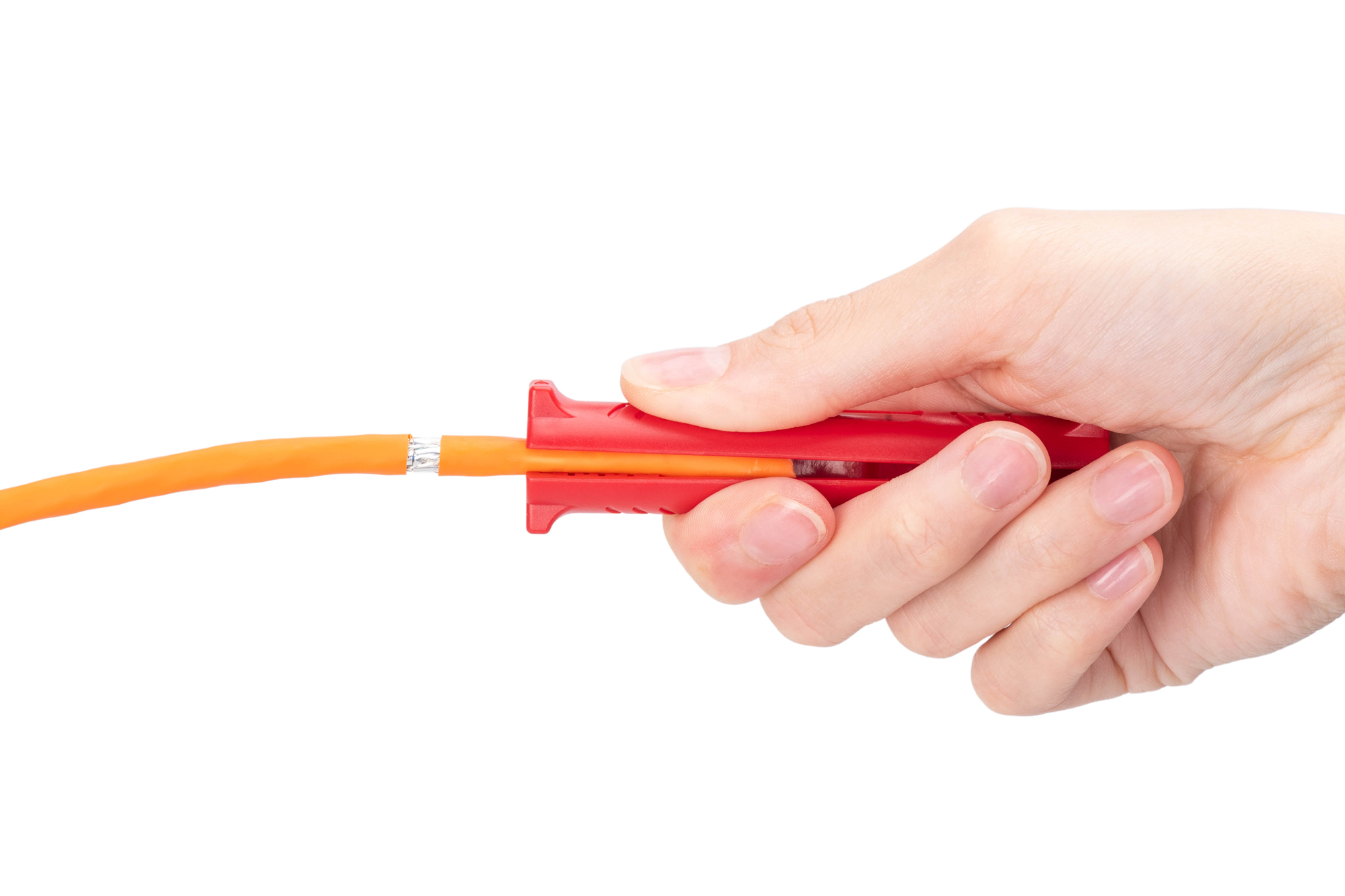DIGITUS DN-94001-1, Abisolierwerkzeug für Netzwerkkabel für Mehraderkabel, bis zu AWG 24 Gerät, Schraubenzieher, Werkzeug