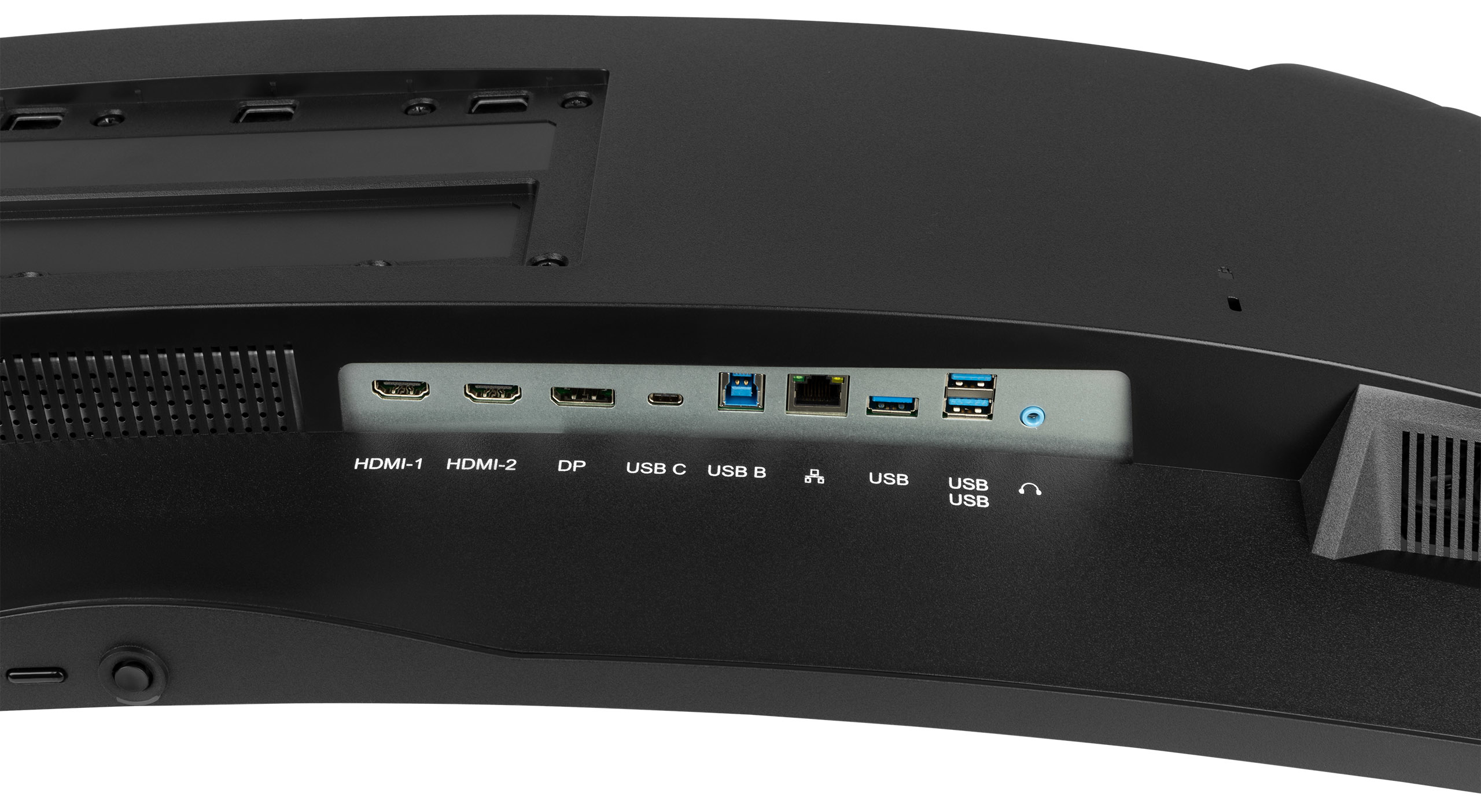 Monitor,  Ports,  HDMI,  USB,  rear panel