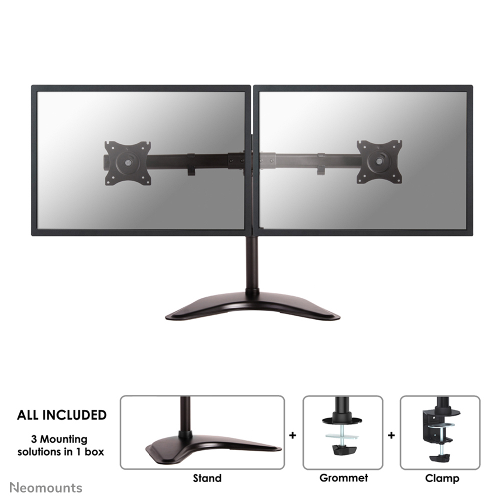 Neomounts NM-D335DBLACK Monitor-Ständer 10-27" Neomounts NM-D335DBLACK Monitor-Ständer 10-27"