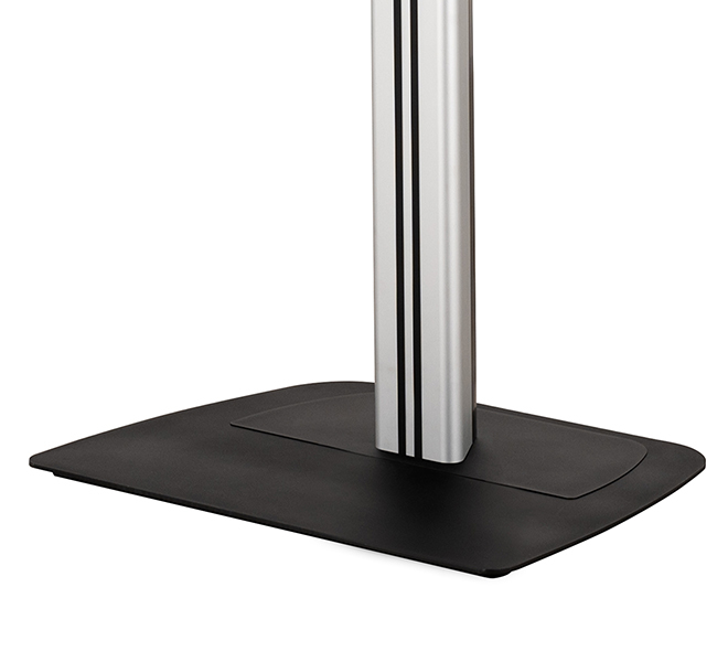 B-TECH Cover Plate for using Single BT8381 Columns with B-Tech Floor Stand Bases BT4002-SCC/B