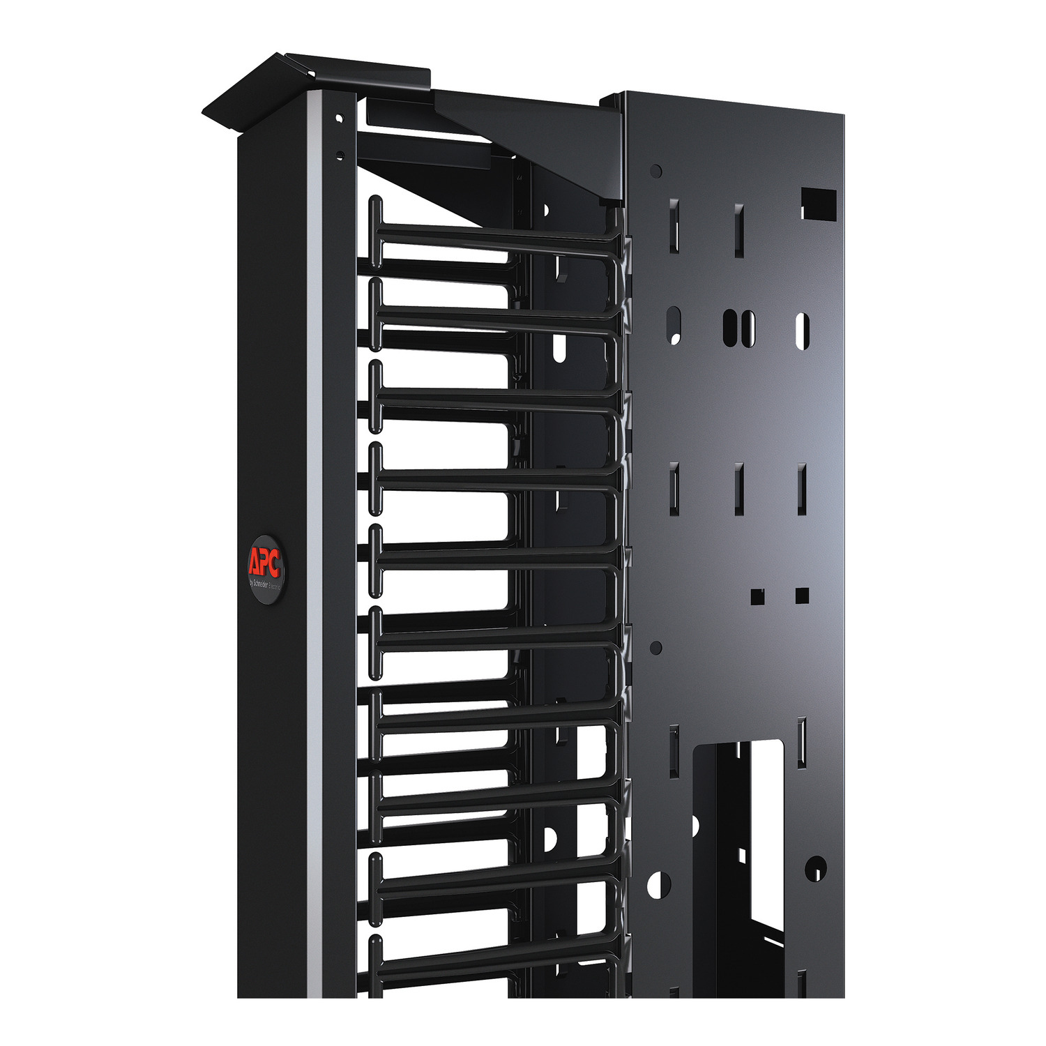Serverrack, Ausrüstung Rack, Netzwerk Rack, Schwarz Metall, Industrielle Schrank
