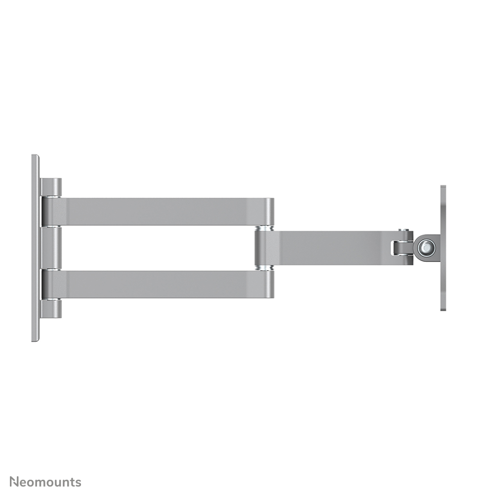 Neomounts TV/Monitor-Wandhalterung - 25,4 cm (10") - 68,6 cm (27") - 75 x 75 mm - 100 x 100 mm - 0 - 20 Grad  - Silber