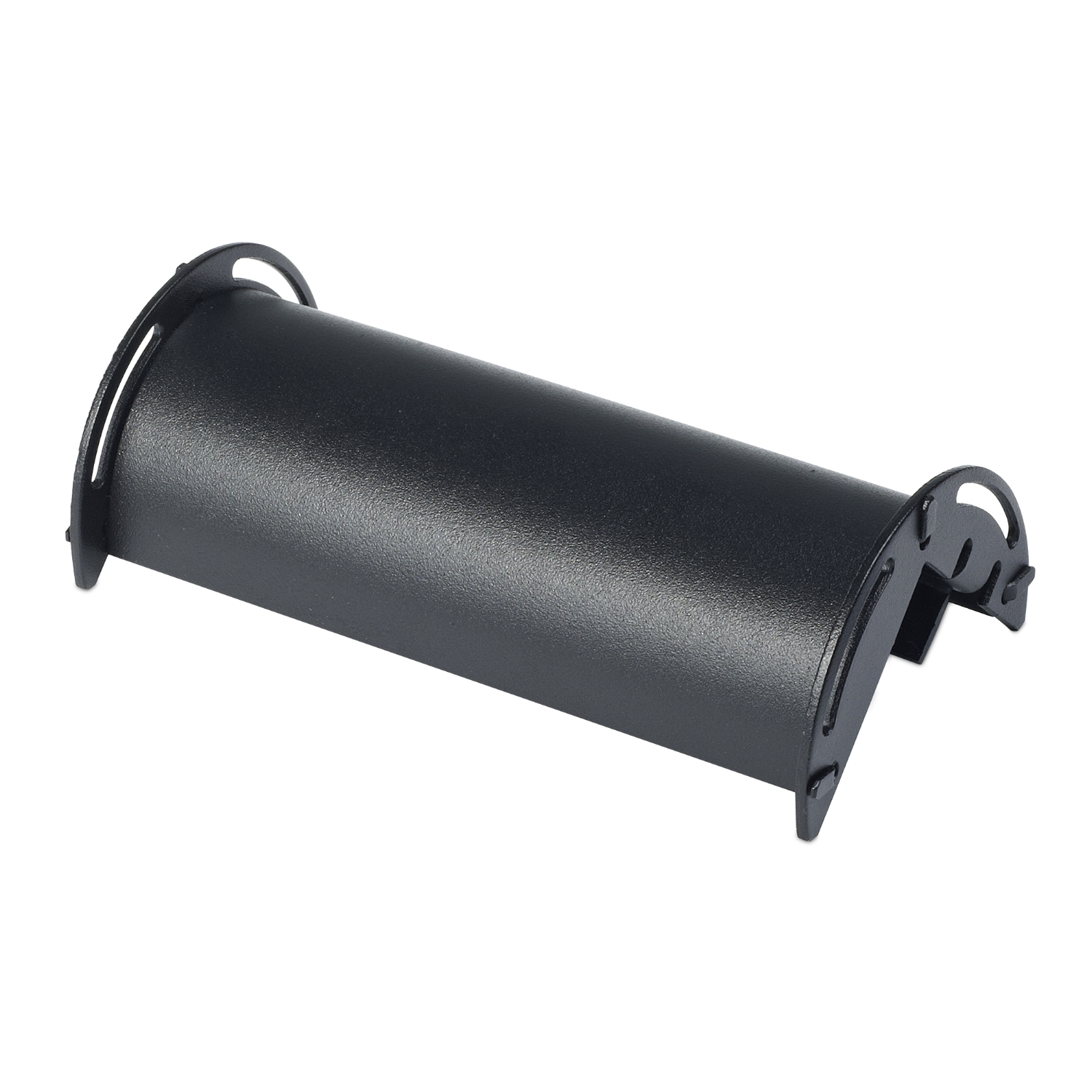 zylinder, metallhalter, schwarz, wandmontage, zylinder